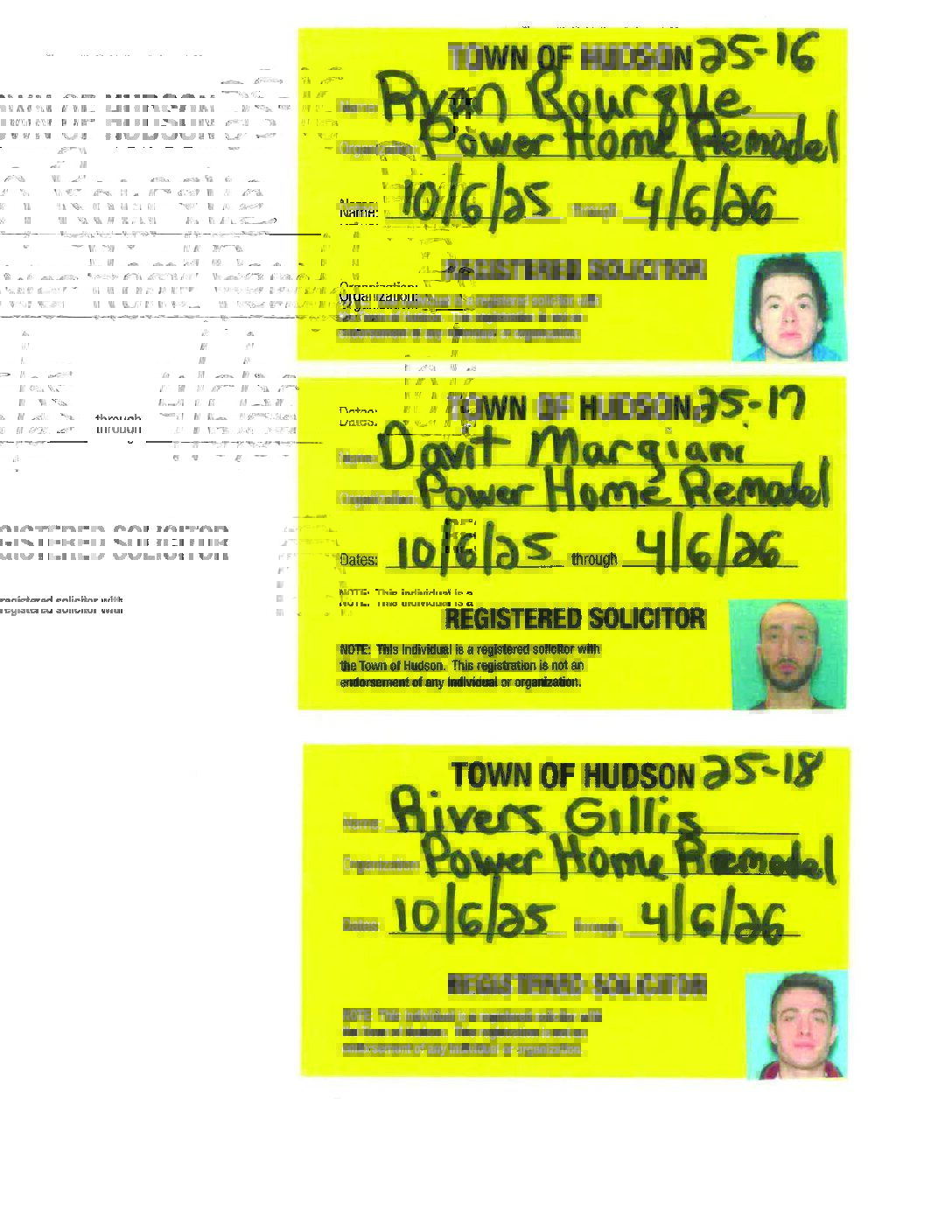 Evan Zoschak Solicitor Permit